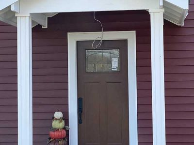 Custom Entry Door Installation